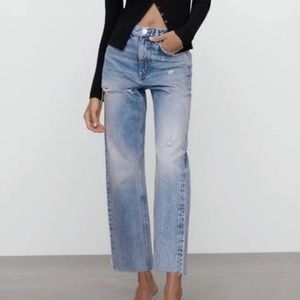 Zara ZW The Pepper Mom Jeans Size 2